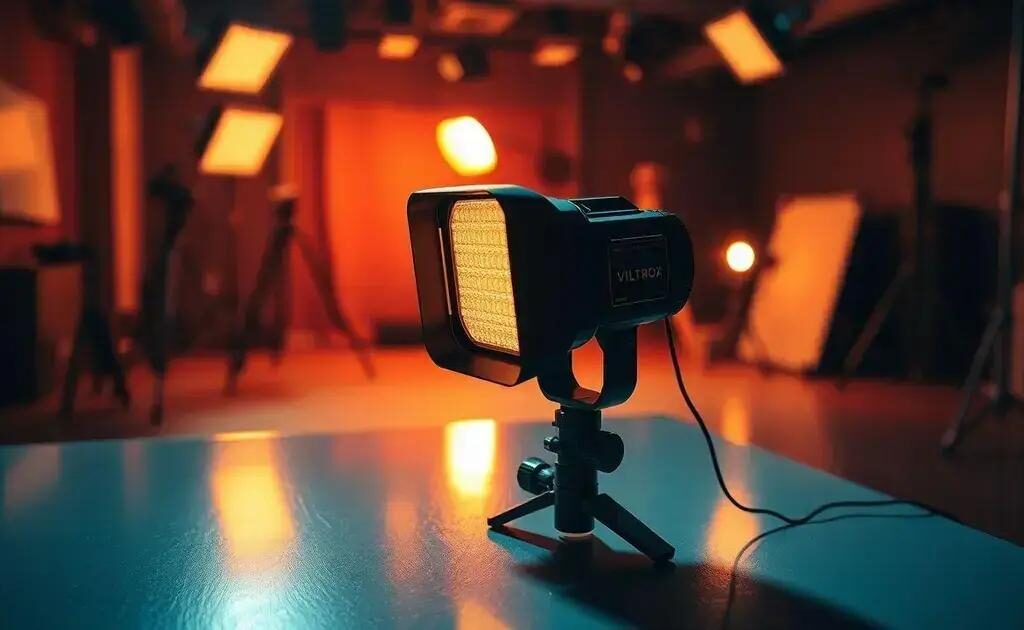 Luz de preenchimento profissional Viltrox para vídeo: dicas incríveis para produção