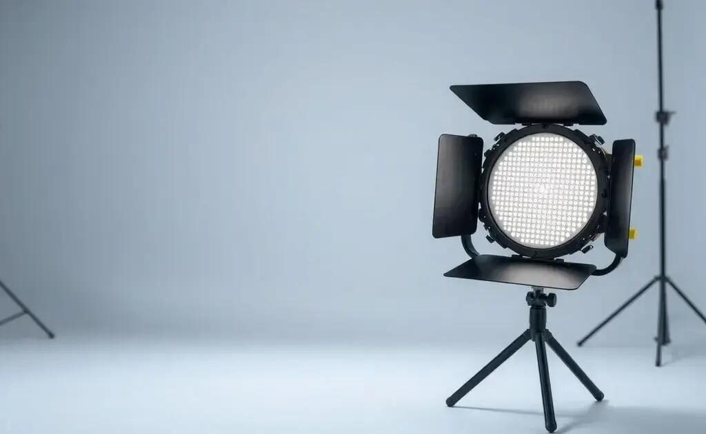 Iluminador de led 18 polegadas com tripé ajustável: o que você precisa saber