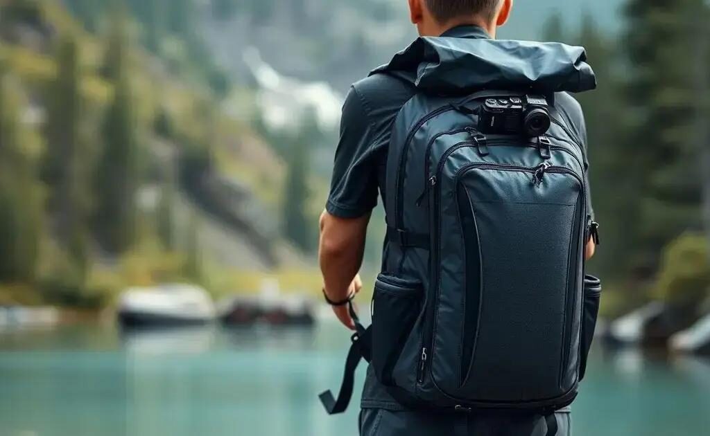 Mochila impermeável para câmera DSLR SLR: proteja seu equipamento com estilo