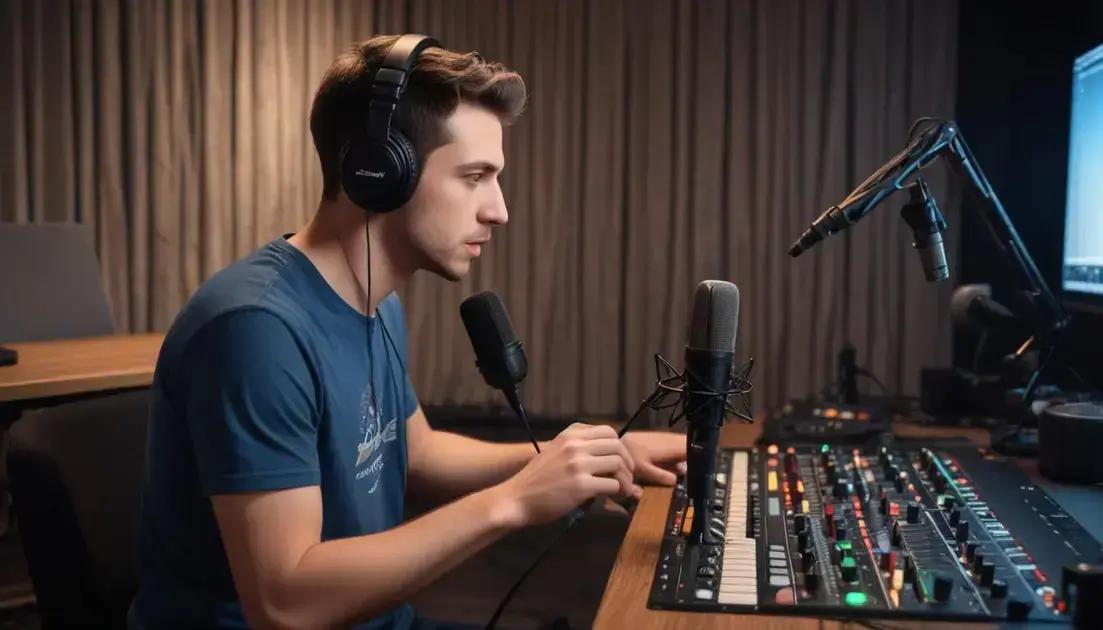 Dicas para otimizar a qualidade do áudio ao vivo