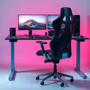 Mesa gamer com regulagem de altura elétrica: A escolha ideal para seu setup
