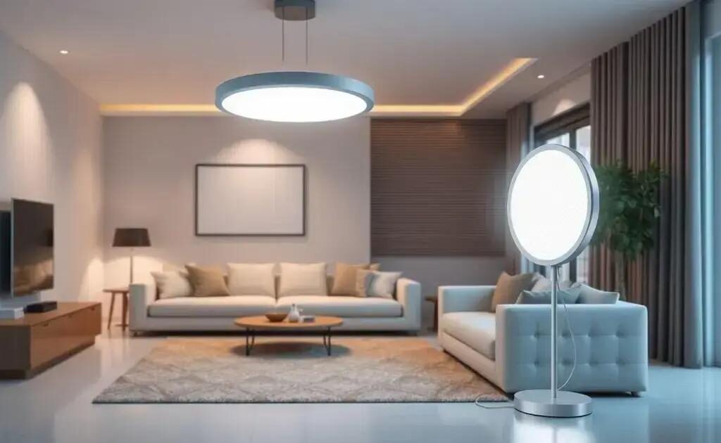 Led de luz Ulanji VL49 cor branca: estilo e eficiência em iluminação