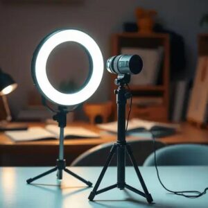 Suporte ring light multilaser 10 tripé mesa: a escolha ideal para seus vídeos