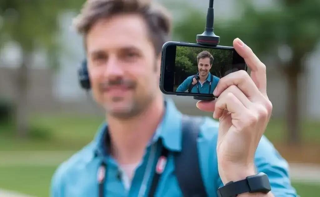 Microfone de lapela sem fio para iPhone e iPad: qualidade de som sem limites