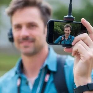 Microfone de lapela sem fio para iPhone e iPad: qualidade de som sem limites