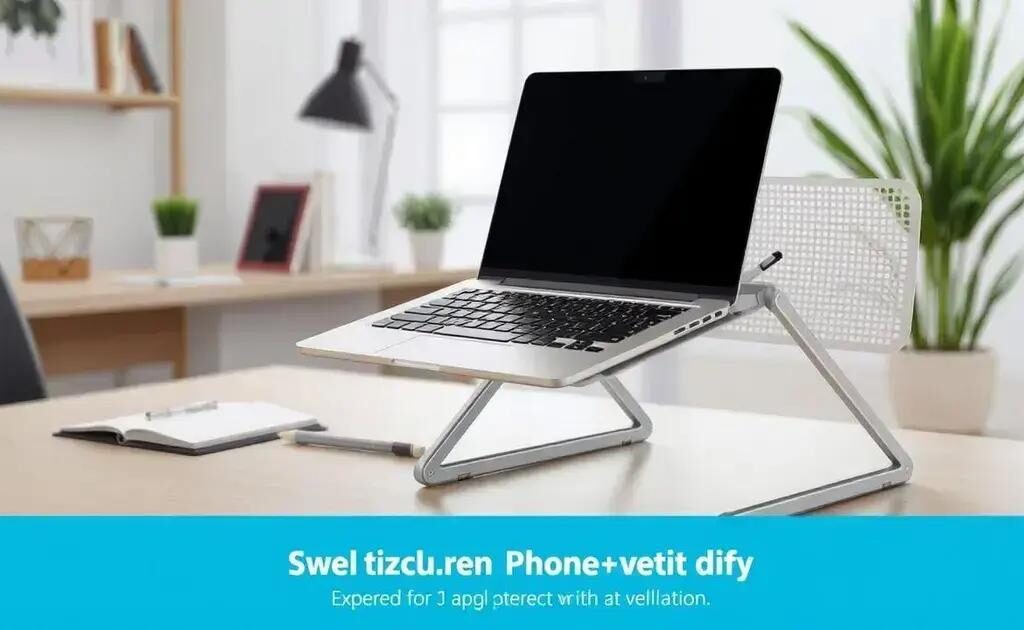 Suporte para notebook com ventilação: maior durabilidade e conforto