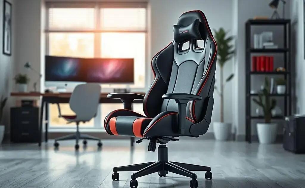 Melhor cadeira gamer para home office 2025: conforto e estilo combinados