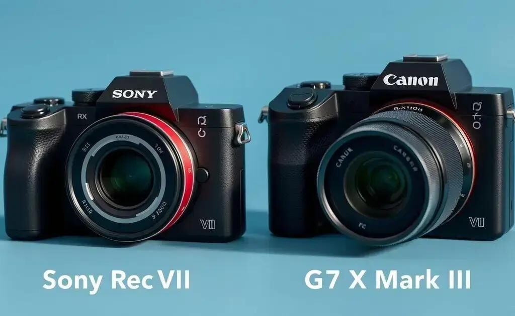 Melhor câmera compacta premium: Sony RX100 VII ou Canon G7 X Mark III?