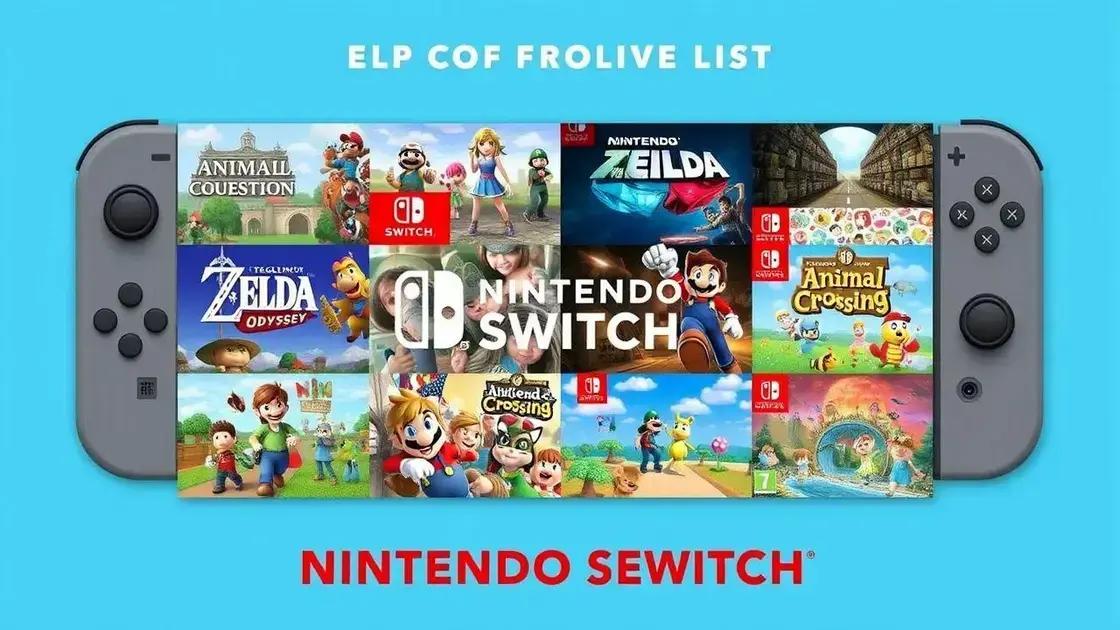 Os melhores exclusivos do Nintendo Switch