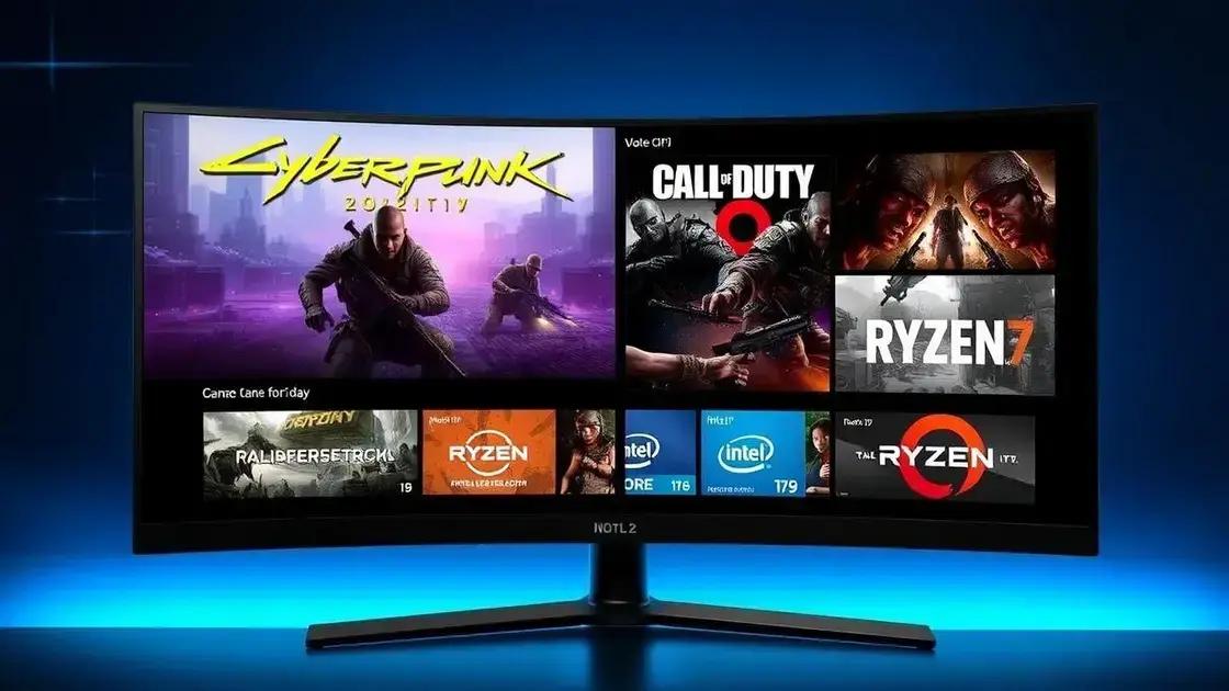 Melhores jogos para testar os processadores