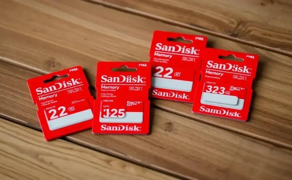 Oferta relâmpago em cartões de memória SanDisk: não perca essa chance!