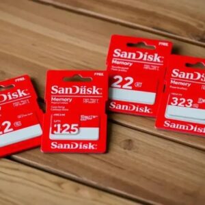 Oferta relâmpago em cartões de memória SanDisk: não perca essa chance!