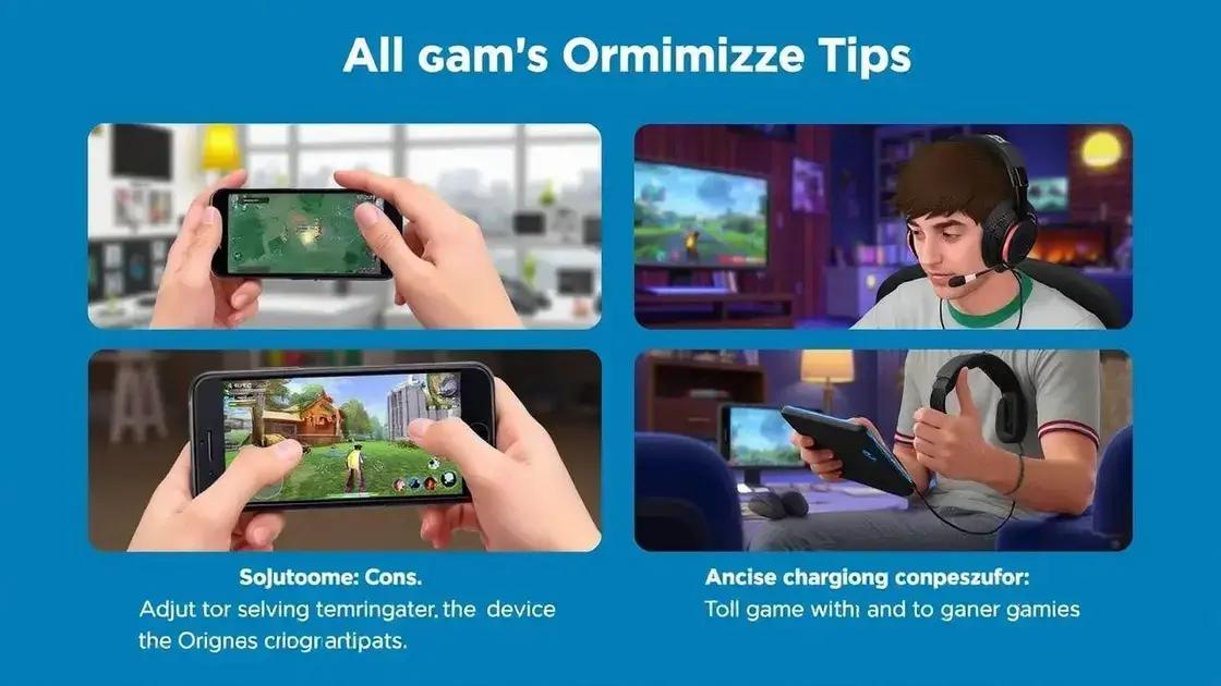Dicas para otimizar seu smartphone para jogos