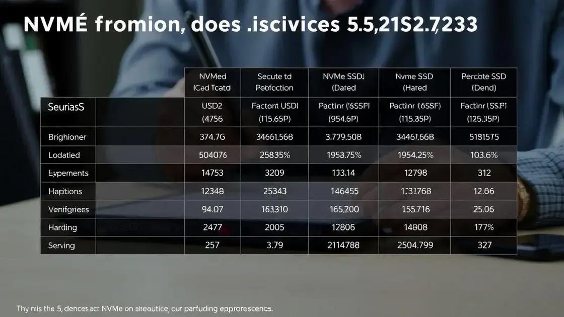 Como escolher o SSD NVMe mais rápido