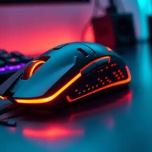 Mouse gamer com sensor de 26.000 DPI e baixa latência: Domine Seus Jogos