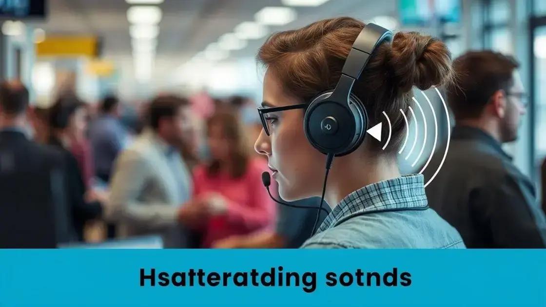 Vantagens do cancelamento de ruído em headsets