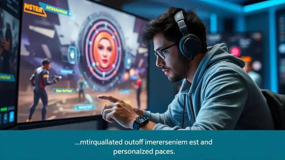 como a IA melhora a jogabilidade e a experiência do usuário