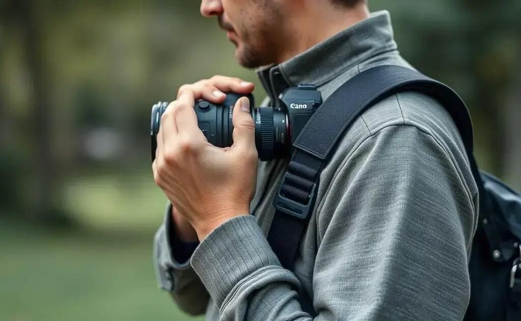 Worldview alça de ombro para câmera fotográfica: capture a essência única!