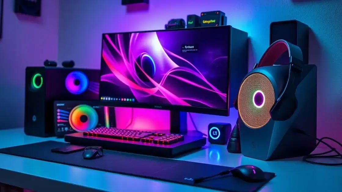 Configurações recomendadas para captura em eventos