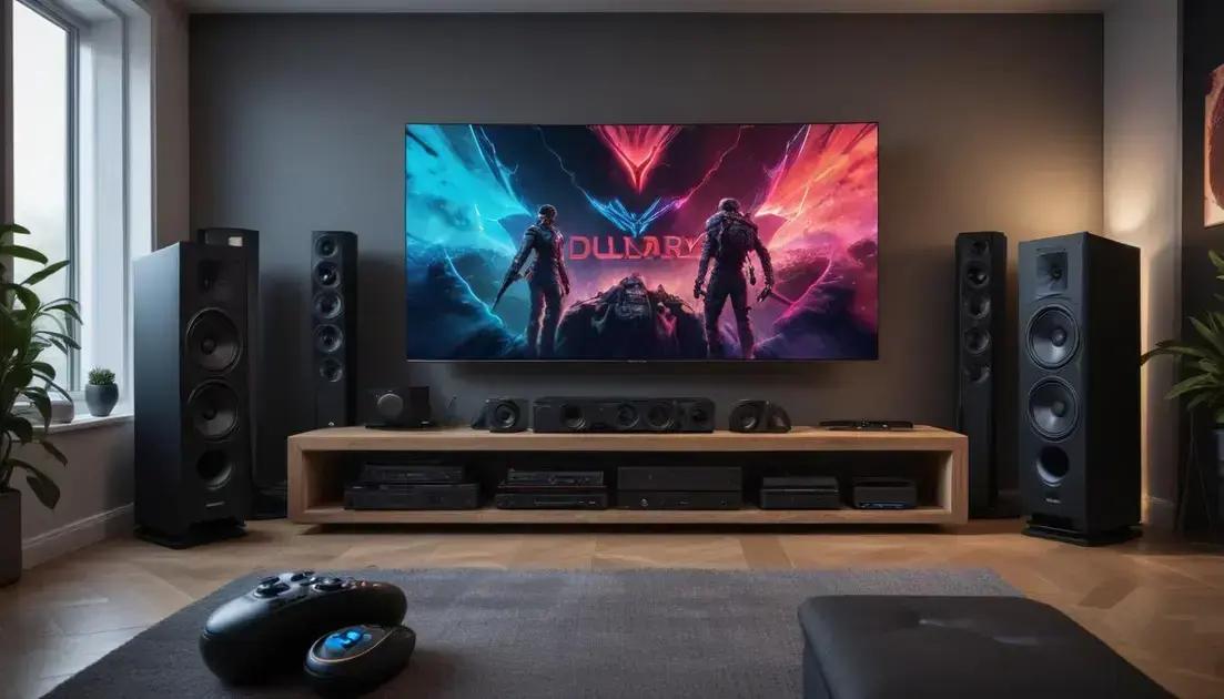 Principais tecnologias de áudio: Dolby Atmos e mais