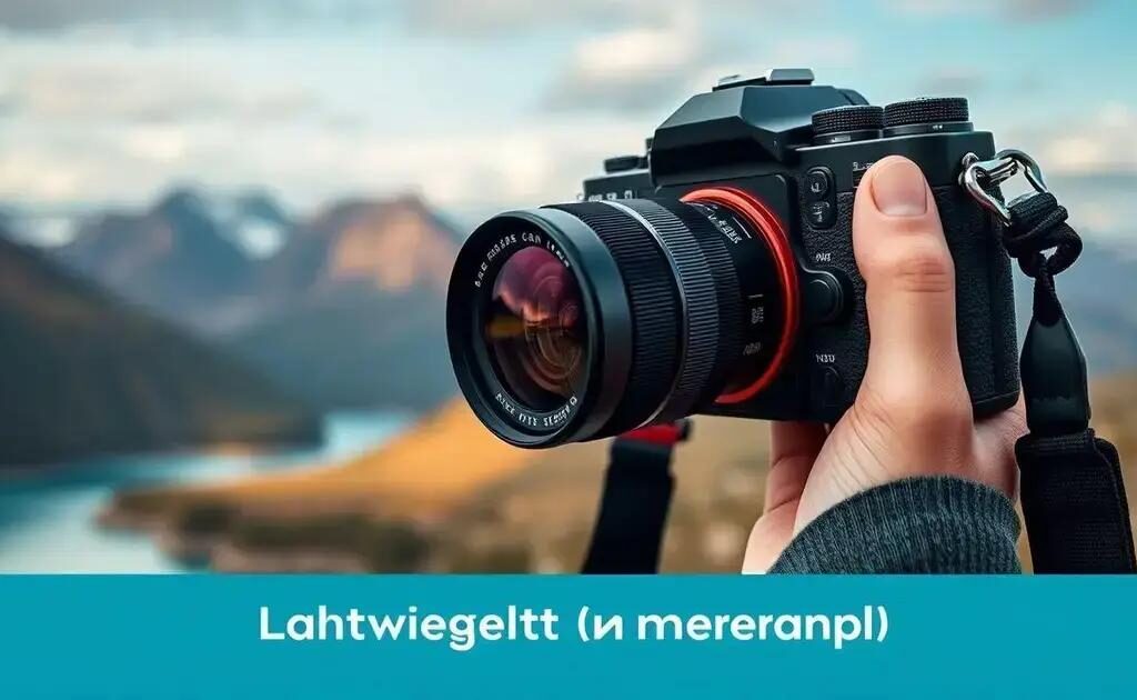 Câmera mirrorless mais leve para viagens: o guia essencial