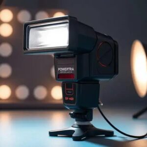 Powerextra flash profissional DF-400 speedlite: o segredo para fotos incríveis