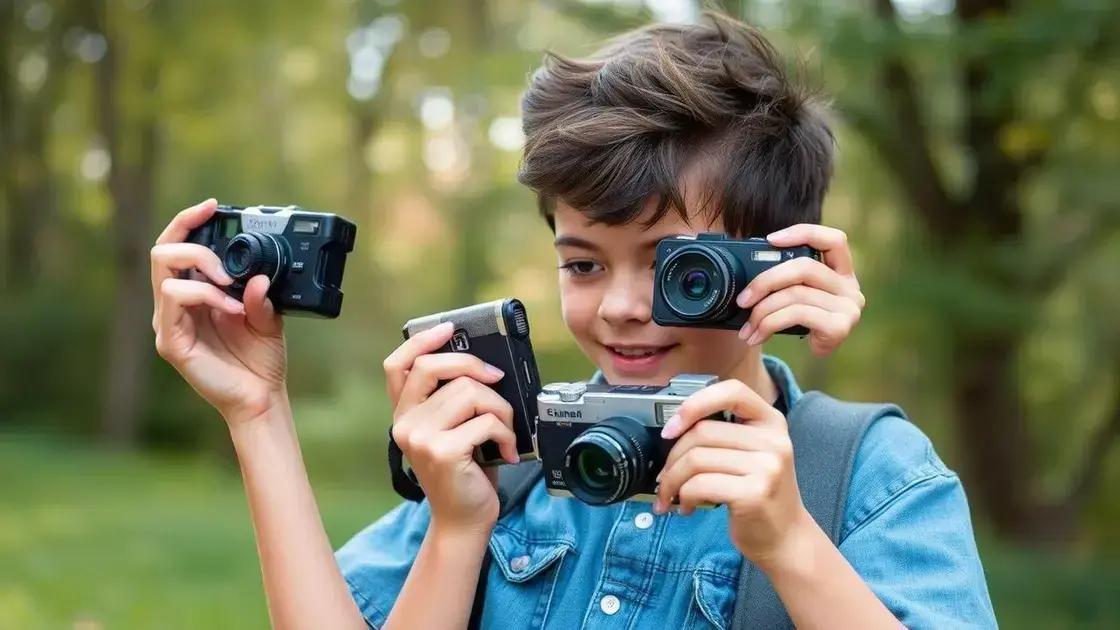 As melhores câmeras compactas para iniciantes