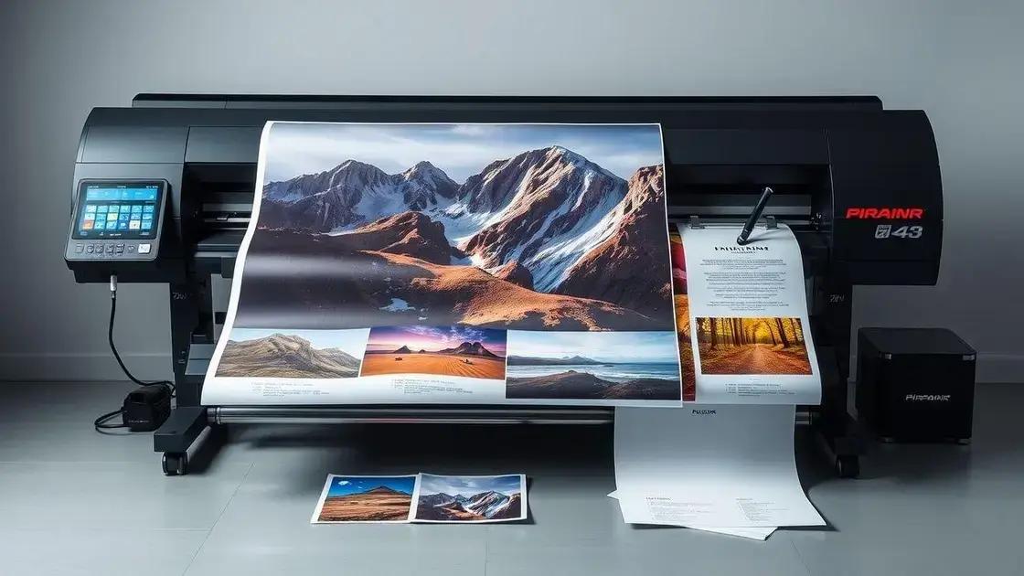 Dicas para impressão em grande formato