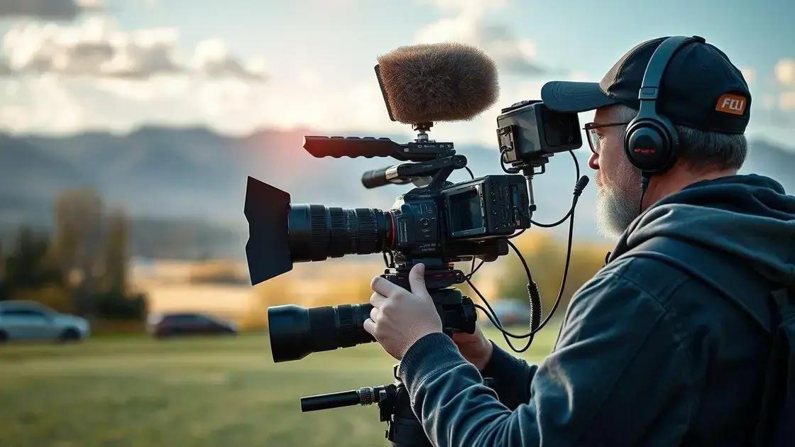 Dicas de gravação para documentários de qualidade