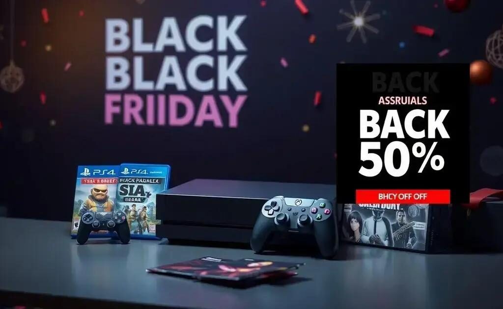 kit console e jogos promoção Black Friday: aproveite ofertas imperdíveis