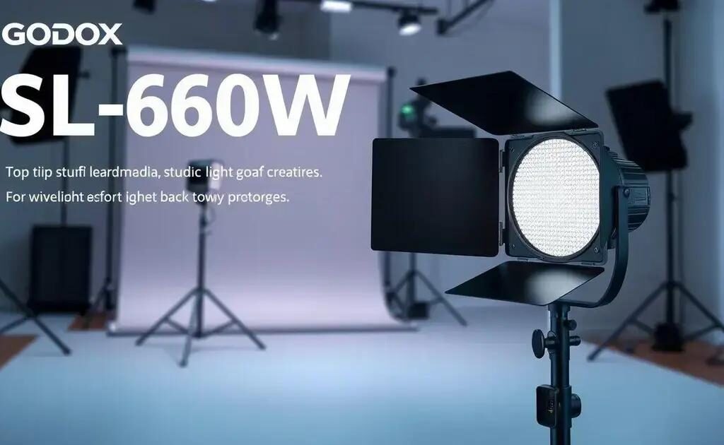 Review do Godox SL-60W para vídeos e fotos: tudo que você precisa saber