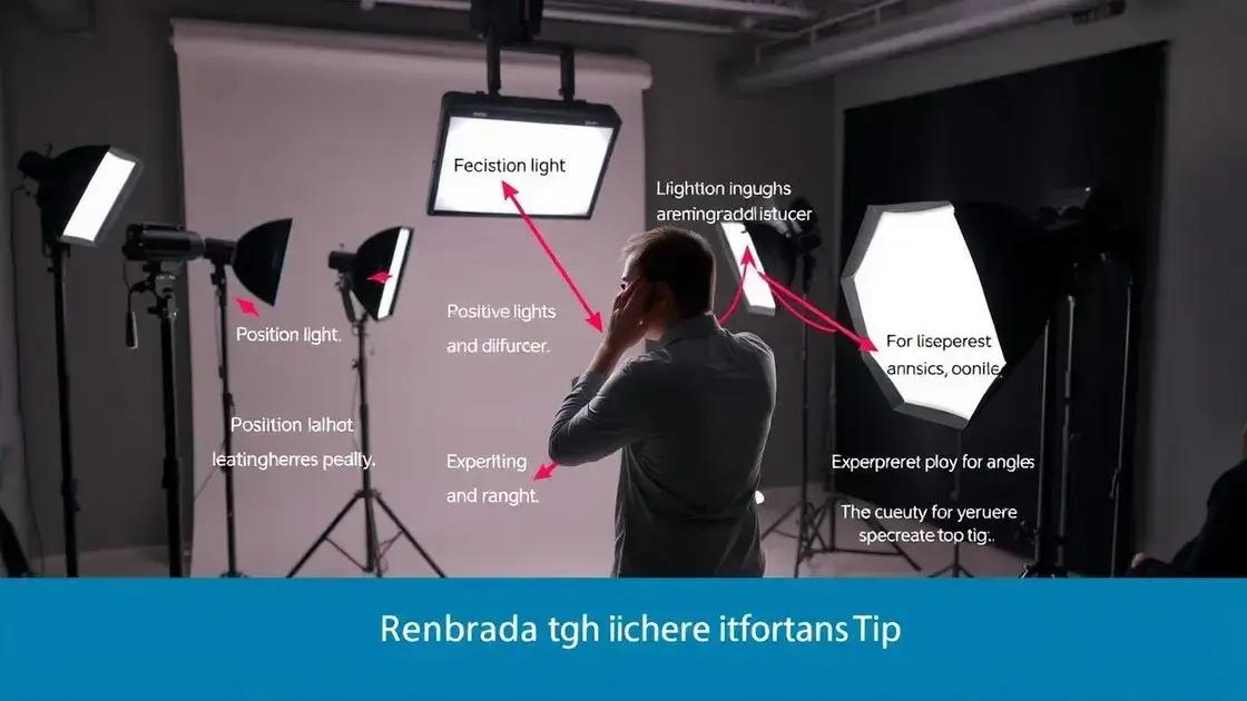 Dicas para utilização do kit em fotografia