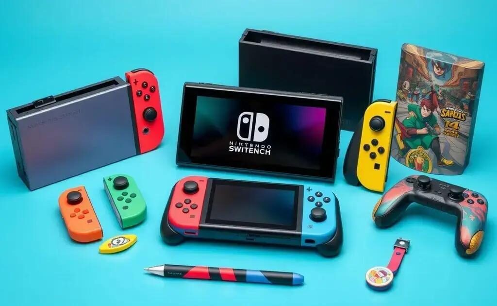 Acessórios personalizados para Nintendo Switch: transforme seu console agora