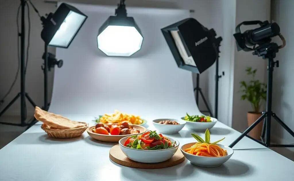 Melhor iluminação para fotografia de comida na Amazon: Dicas essenciais
