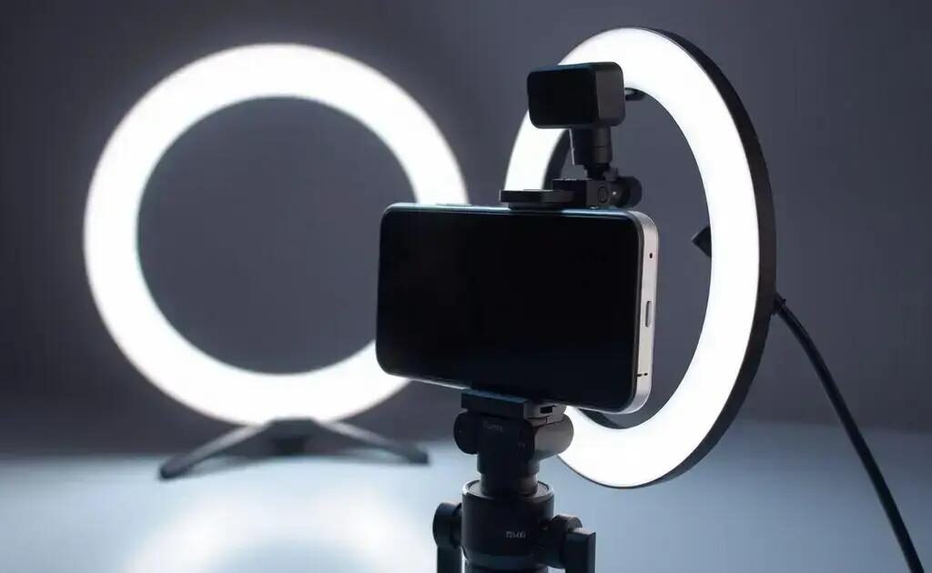 Luz de aro com suporte para smartphone – onde comprar e as melhores opções