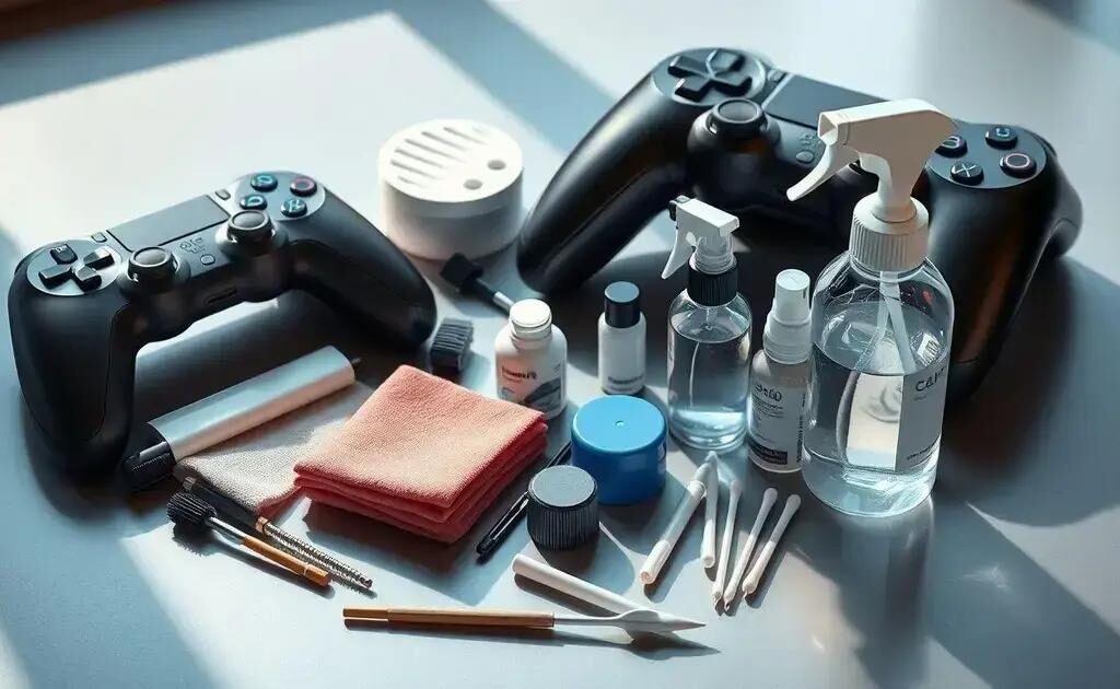Kit limpeza e manutenção para controles: mantenha seu setup sempre em dia