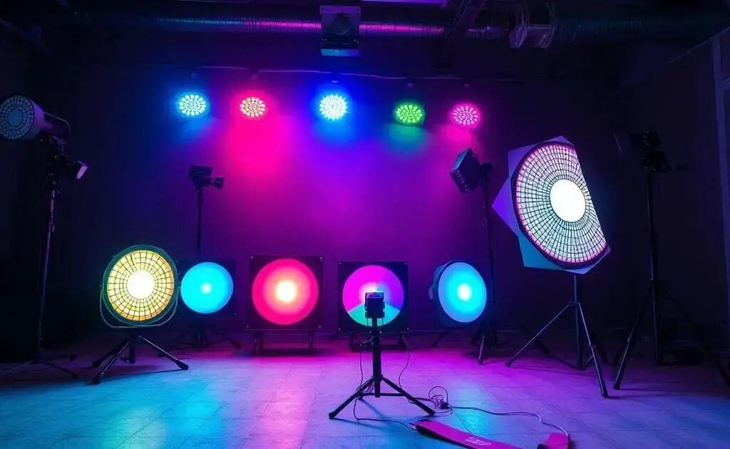 Melhor custo-benefício em luzes RGB para fotografia criativa
