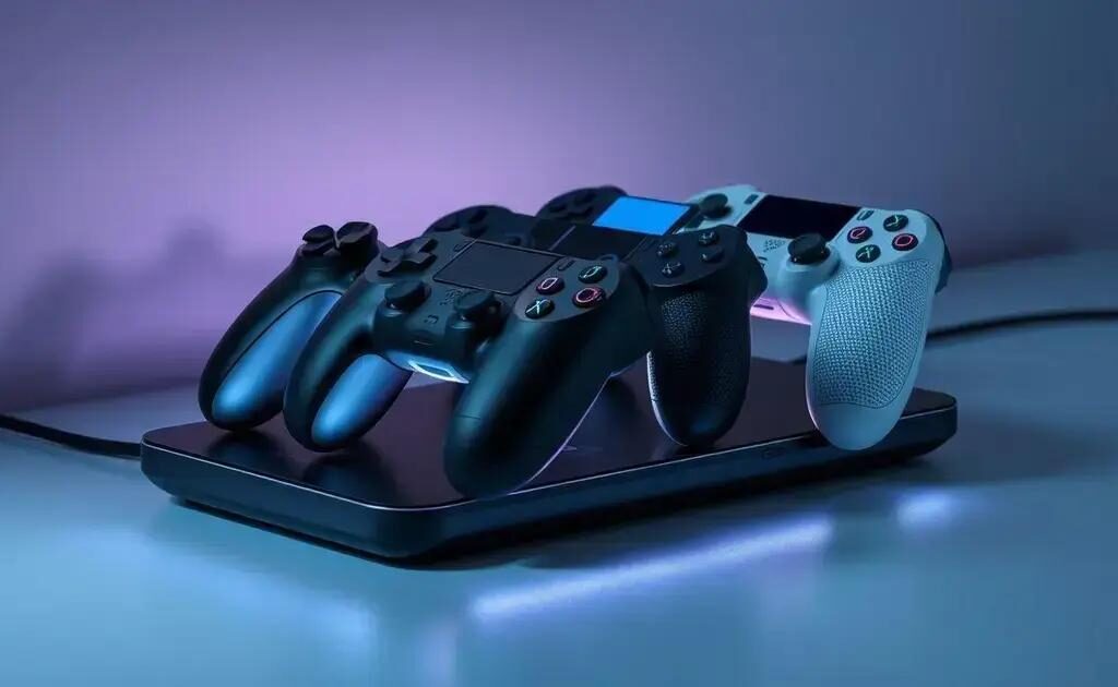 estação de carregamento para múltiplos controles: otimize seu setup agora