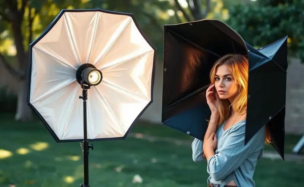 Ofertas de refletores portáteis para fotografia externa: aproveite já!