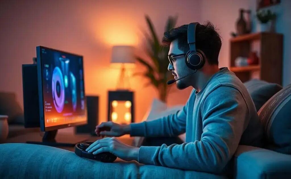 Hub smart home para controle por voz no PC gamer: transforme sua experiência