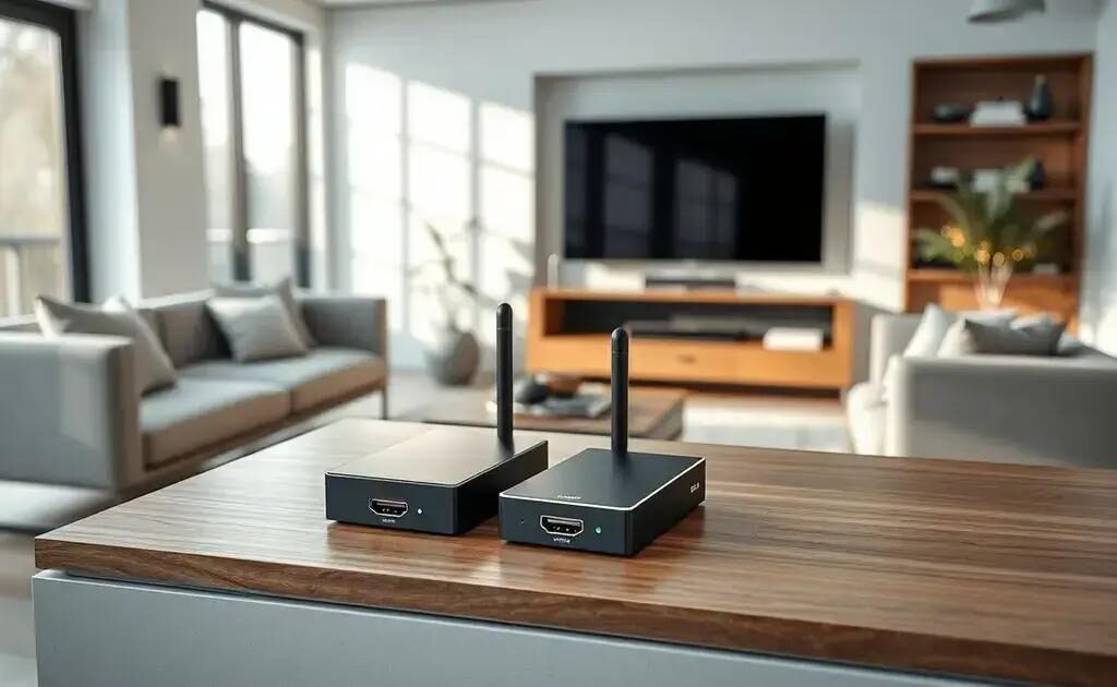 Transmissor e receptor de vídeo de áudio hdmi sem fio de 50m: o que você precisa saber