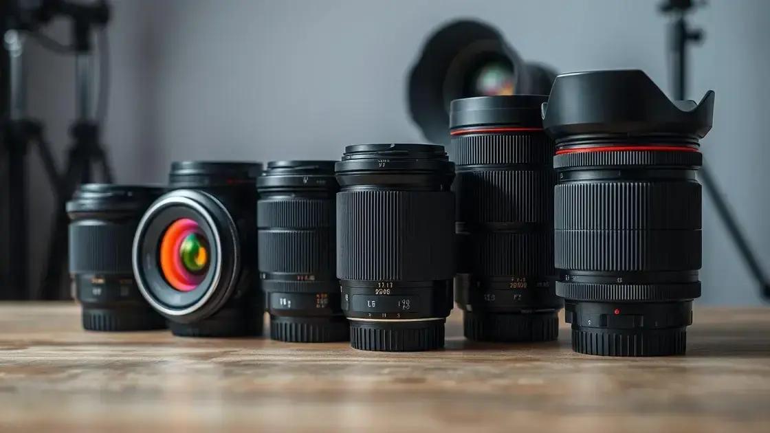 Tipos de lentes ideais para fotografia de retrato