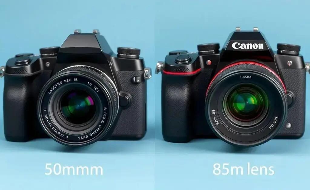 Comparativo lente 50mm vs 85mm para retratos: qual escolher para suas fotos?