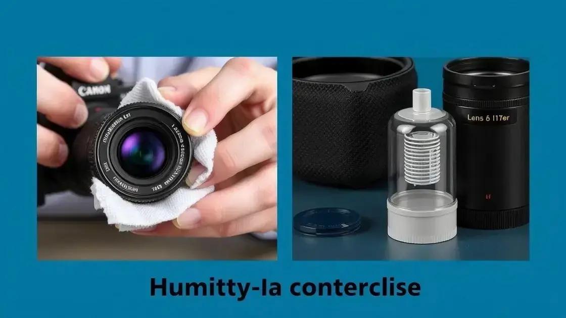 Dicas de manutenção e cuidados com as lentes