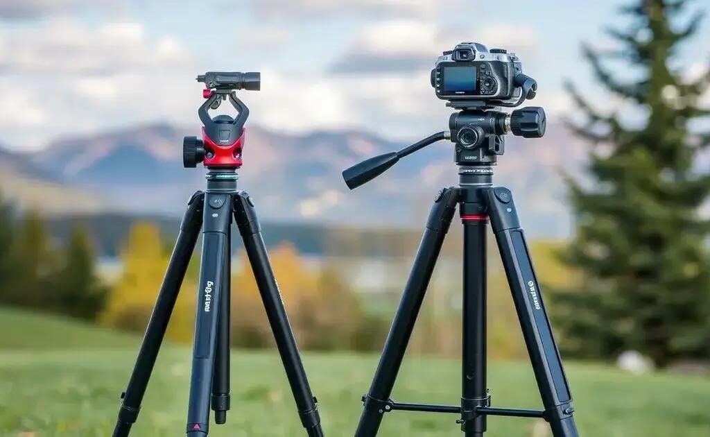Comparativo entre tripés Manfrotto e Sirui: Descubra o Melhor para Fotografia
