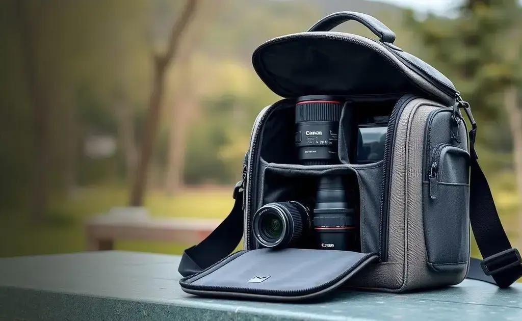 Melhor bolsa para câmera DSLR 2025: encontre sua proteção ideal