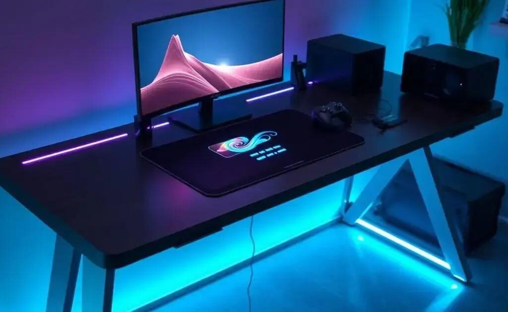 Mesa gamer com carregamento sem fio e USB integrado: O que você precisa saber