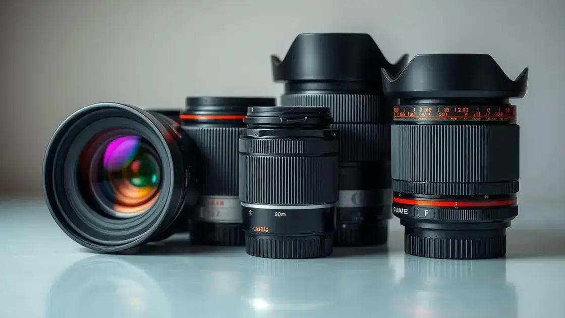 Como escolher a lente certa para seu kit?