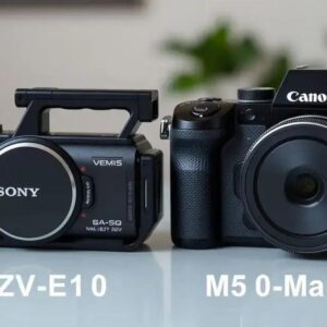 Comparativo Sony ZV-E10 vs Canon M50 Mark II: Qual câmera é a melhor escolha?