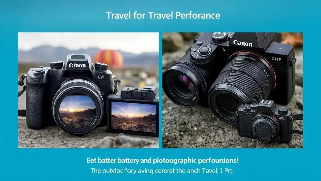 Top câmeras com melhor duração de bateria